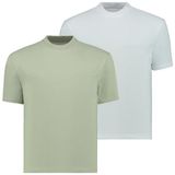 Anthony Jackson 2’li Kutu Premium Erkek Oversize Tişört Alessandro (AJ-306 E, 2XL)