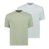 Anthony Jackson 2’li Kutu Premium Erkek Oversize Tişört Alessandro (AJ-306 E, XL)