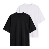 ANTHONY JACKSON 2’li Kutu Premium Erkek Oversize Tişört Alessandro