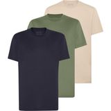 Anthony Jackson 3'Lü Kutu Erkek T-Shirt Starlight - 3XL - Karışık
