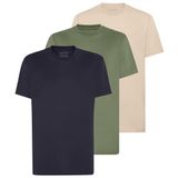 Anthony Jackson 3'lü Kutu Premium Erkek T-Shirt Starlight (AJ-303 D, L)