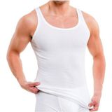 Anthony Jackson 5'li Kutu Premium Ribana Erkek Atlet Sezar Ekstra Uzun- Taranmış Ince Fitilli Pamuk - Beyaz - 2XL