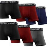 ANTHONY JACKSON 6'LI KUTU PREMIUM BOXER RONIN (SİYAH-FÜME-LACİ-BORDO, 3XL)