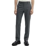 Anthony Jackson Düz Kumaş Slim Fit Klasik Erkek Pantolon Rafael - Füme - 32