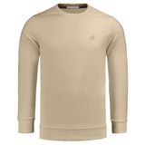 Anthony Jackson Erkek Basic Logo Sweatshirt NOVA (Bej, 2XL)