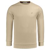 Anthony Jackson Erkek Basic Logo Sweatshirt NOVA (Bej, M)