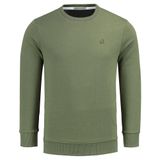 Anthony Jackson Erkek Basic Logo Sweatshirt NOVA (Haki, M)