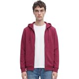 Anthony Jackson Erkek Kapüşonlu Sweatshirt, Logo Baskılı, Regular Fit, Pamuklu, Siyah (BORDO, 2XL)