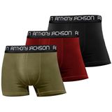 Anthony Jackson Likralı 3'lü Kutu Premium Erkek Boxer (OSCAR, S)