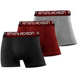 Anthony Jackson Likralı 3'lü Kutu Premium Erkek Boxer Special Collection (SHAW, 3XL)