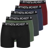 Anthony Jackson Likralı 5'li Kutu Premium Erkek Modal Boxer Vegas - 3XL - Karışık