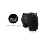 Anthony Jackson Likralı 5'li Kutu Premium Erkek Modal Boxer Victor - 4XL - Siyah