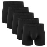 Anthony Jackson Likralı 5'li Kutu Premium Uzun Paçalı Erkek Boxer ShadowLine (AJ-350 A, S)