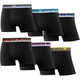 Anthony Jackson Likralı 6'lı Kutu Premium Erkek Boxer Color (MORATA, S)