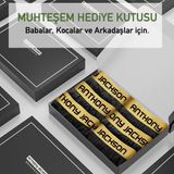 Anthony Jackson Likralı 6'lı Kutu Premium Erkek Boxer Herman - Heritage Black - XL