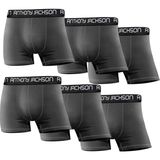 Anthony Jackson Likralı 6'lı Kutu Premium Erkek Boxer Storm - 2XL - Füme