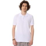 Anthony Jackson Premium Erkek Polo Yaka Tişört Giorgio (Beyaz, 2XL)