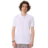 Anthony Jackson Premium Erkek Polo Yaka Tişört Giorgio (Beyaz, M)