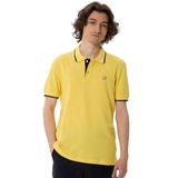 Anthony Jackson Premium Erkek Polo Yaka Tişört Morelli (Sarı, 2XL)