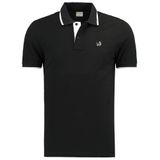 Anthony Jackson Premium Erkek Polo Yaka Tişört Morelli (Siyah, S)