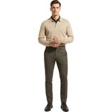 Anthony Jackson Premium Erkek Polo Yaka Triko Kazak Massimiliano - Bej