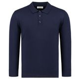 Anthony Jackson Premium Erkek Polo Yaka Triko Kazak Massimiliano (LACİVERT, L)