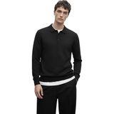 Anthony Jackson Premium Erkek Polo Yaka Triko Kazak Massimiliano - Siyah