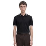 Anthony Jackson Premium Erkek Triko Polo Tişört, Alberto (Siyah, S)