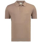 Anthony Jackson Premium Erkek Triko Polo Tişört Antonio (Açık Kahve, 2XL)