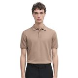 Anthony Jackson Premium Erkek Triko Polo Tişört Antonio (Açık Kahve, L)
