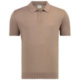 Anthony Jackson Premium Erkek Triko Polo Tişört Antonio (Açık Kahve, M)