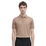 Anthony Jackson Premium Erkek Triko Polo Tişört Antonio (Açık Kahve, S)