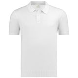 Anthony Jackson Premium Erkek Triko Polo Tişört Antonio (Beyaz, XL)
