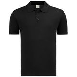 Anthony Jackson Premium Erkek Triko Polo Tişört Antonio (Siyah, S)