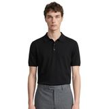 Anthony Jackson Premium Erkek Triko Polo Tişört Antonio (Siyah, XL)