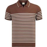 Anthony Jackson Premium Erkek Triko Polo Tişört Emiliano (Beyaz, XL)