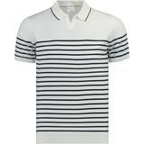 Anthony Jackson Premium Erkek Triko Polo Tişört Emiliano - Beyaz