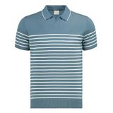 Anthony Jackson Premium Erkek Triko Polo Tişört Emiliano (İndigo, L)