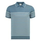 Anthony Jackson Premium Erkek Triko Polo Tişört Emiliano (İndigo, XL)