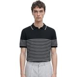 Anthony Jackson Premium Erkek Triko Polo Tişört Emiliano - Siyah - 2XL