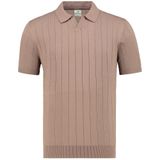 Anthony Jackson Premium Erkek Triko Polo Tişört Ravello (Açık Kahve, S)