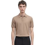 Anthony Jackson Premium Erkek Triko Polo Yaka T-Shirt Giovanni - Açık Kahverengi - XL