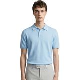 Anthony Jackson Premium Erkek Triko Polo Yaka T-Shirt Giovanni - Açık Mavi - 2XL