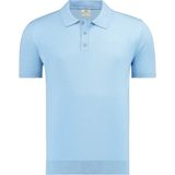 Anthony Jackson Premium Erkek Triko Polo Yaka T-Shirt Giovanni - Açık Mavi