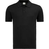 Anthony Jackson Premium Erkek Triko Polo Yaka T-Shirt Giovanni - Siyah - 2XL