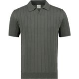 Anthony Jackson Premium Erkek Triko Polo Yaka T-Shirt Ravello - Haki - 2XL