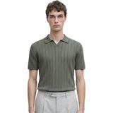Anthony Jackson Premium Erkek Triko Polo Yaka T-Shirt Ravello - Haki - XL