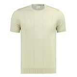 Anthony Jackson Premium Erkek Triko Tişört Vittorio (Bej, XL)