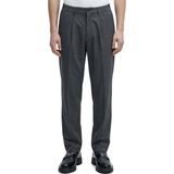 Anthony Jackson Regular Fit Yüksek Bel Erkek Kumaş Pantolon Gabriel - Füme - 32