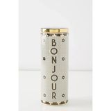 Anthropologie Anthropologie Bistro Bonjour Desenli Seramik Spagetti Kavanozu - Beyaz